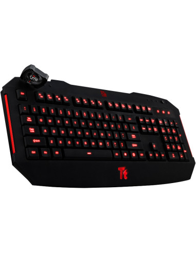 Tastatura gaming Tt eSports Challenger neagra Open