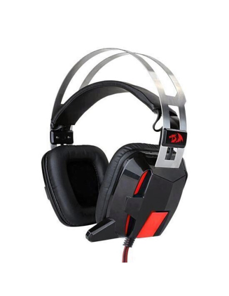 Casti Redragon Lagopasmutus negre cu rosu Open Box,H201-BK_OB