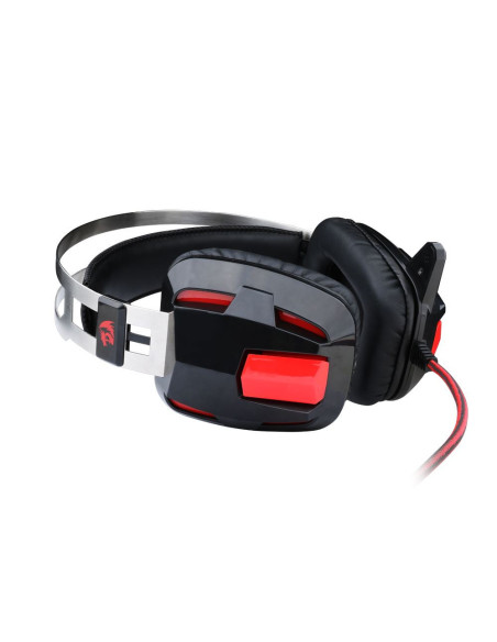 Casti Redragon Lagopasmutus negre cu rosu Open Box,H201-BK_OB