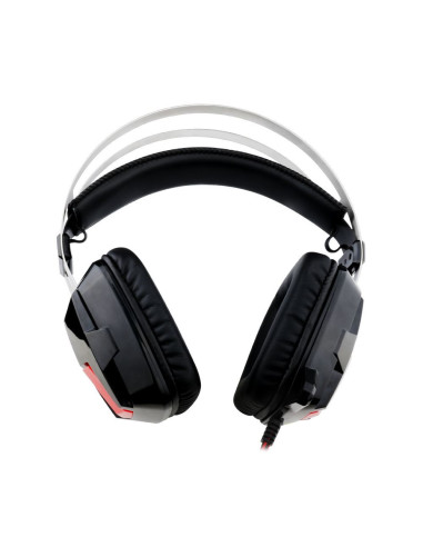 Casti Redragon Lagopasmutus negre cu rosu Open Box,H201-BK_OB