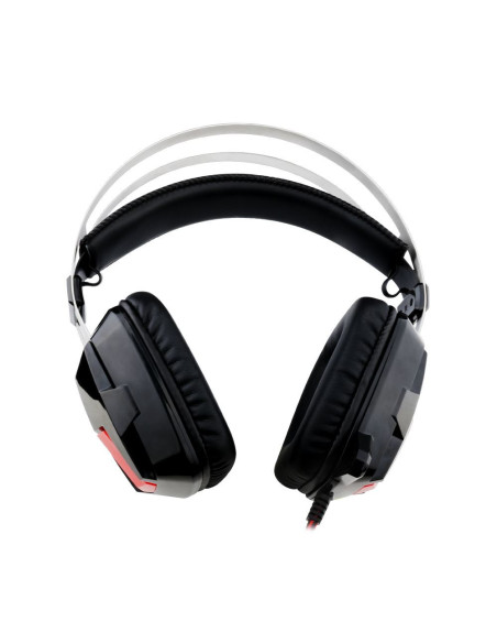 Casti Redragon Lagopasmutus negre cu rosu Open Box,H201-BK_OB