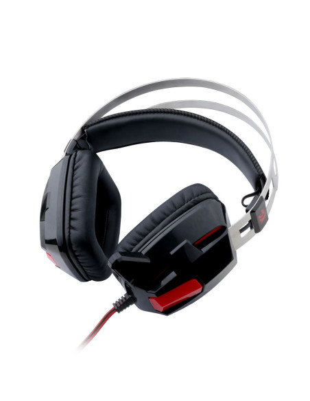 Casti Redragon Lagopasmutus negre cu rosu Open Box,H201-BK_OB