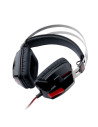 Casti Redragon Lagopasmutus negre cu rosu Open Box,H201-BK_OB