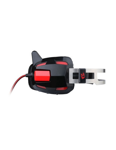 Casti Redragon Lagopasmutus negre cu rosu Open Box,H201-BK_OB