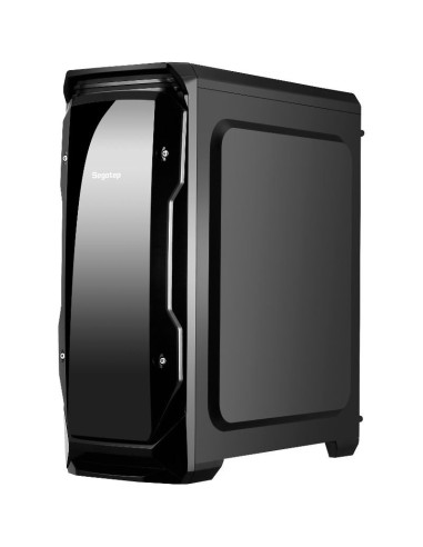 Carcasa Segotep Halo cu ventilatoare rosii,SG-H1B-RLED