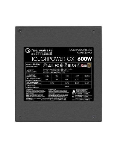 Sursa Thermaltake Toughpower GX1 600W,TPD-0600N