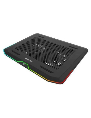 Cooler laptop Deepcool N80 iluminare RGB negru,DP-N80RGB