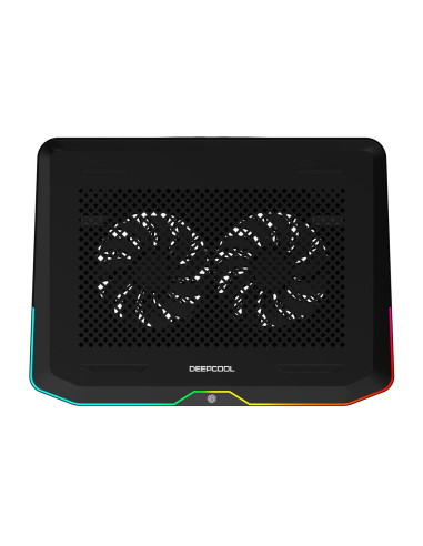 Cooler laptop Deepcool N80 iluminare RGB negru,DP-N80RGB