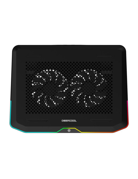 Cooler laptop Deepcool N80 iluminare RGB negru,DP-N80RGB