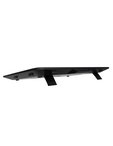 Cooler laptop Deepcool N80 iluminare RGB negru,DP-N80RGB