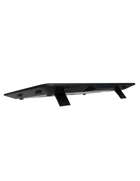 Cooler laptop Deepcool N80 iluminare RGB negru,DP-N80RGB