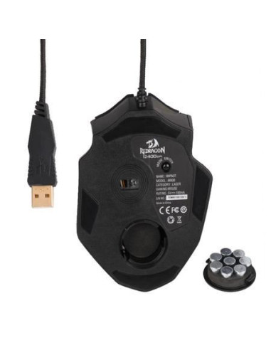 Mouse Redragon Impact RGB,M908-BK