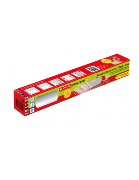 50014743,Invelitori Ajustabile Pp Easy Cover, Dimensiune 585X340 Mm, 24 Colturi + 5 Etichete, Set De 5 Bucati In Cutie De Carton 50014743,Invelitori Ajustabile Pp Easy Cover, Dimensiune 585X340 Mm, 24 Colturi + 5 Etichete, Set De 5 Bucati In Cutie De Carton