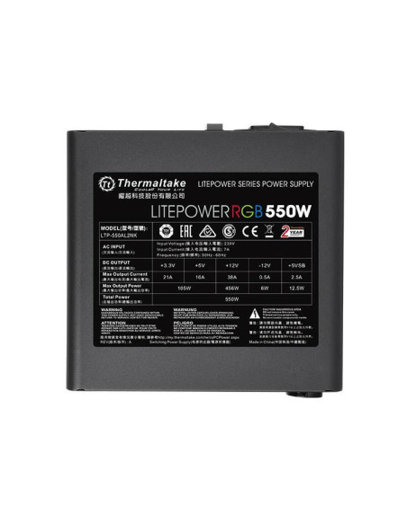 Sursa Thermaltake Litepower 550W RGB,LTP-0550NHSANE-1