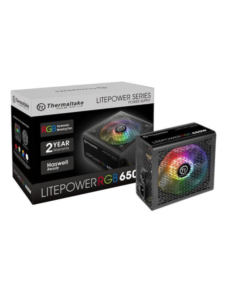 Sursa Thermaltake Litepower 650W RGB,LTP-0650NHSANE-1