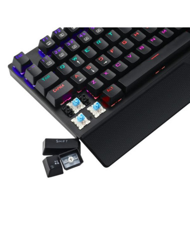Tastatura mecanica T-DAGGER Destroyer Rainbow neagra,T-TGK305