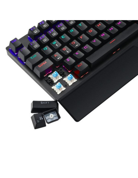 Tastatura mecanica T-DAGGER Destroyer Rainbow neagra,T-TGK305