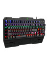 Tastatura mecanica T-DAGGER Battleship Rainbow neagra,T-TGK301