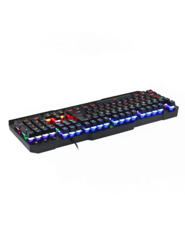 Tastatura mecanica T-DAGGER Battleship Rainbow neagra,T-TGK301