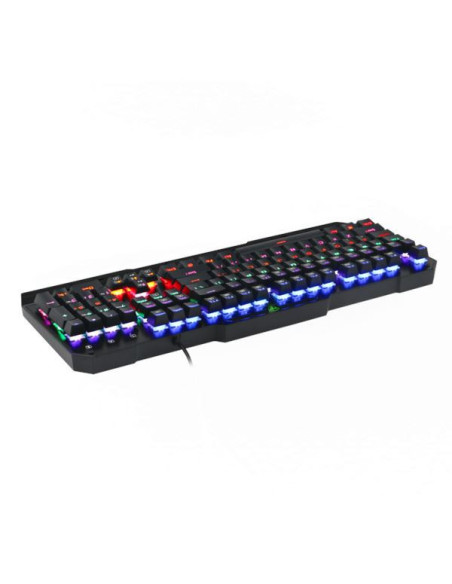 Tastatura mecanica T-DAGGER Battleship Rainbow neagra,T-TGK301