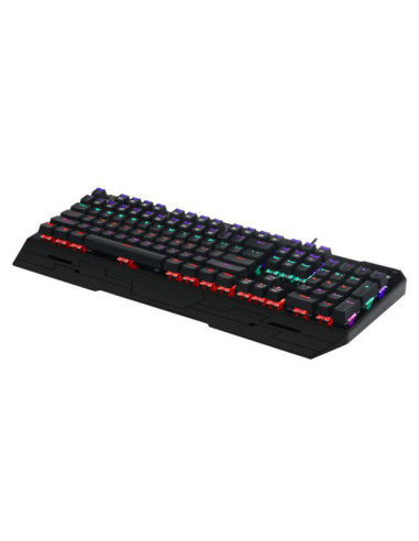 Tastatura mecanica T-DAGGER Battleship Rainbow neagra,T-TGK301