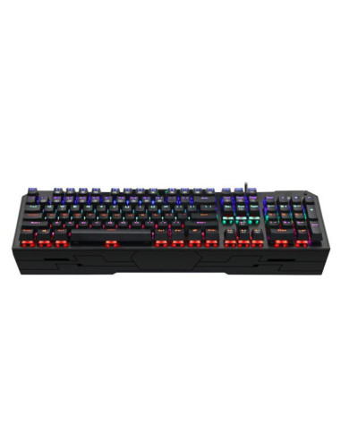 Tastatura mecanica T-DAGGER Battleship Rainbow neagra,T-TGK301