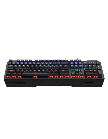 Tastatura mecanica T-DAGGER Battleship Rainbow neagra,T-TGK301