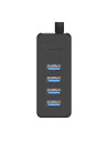 Hub Orico W5P-U3 4 Port USB 3.0 cu cablu de date de 100