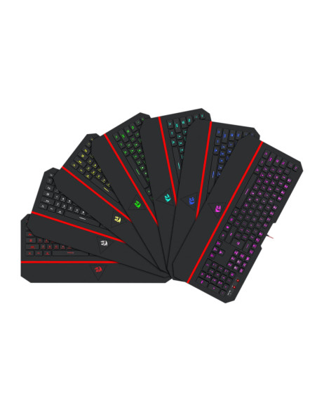 Tastatura gaming Redragon Karura 2 neagra iluminare