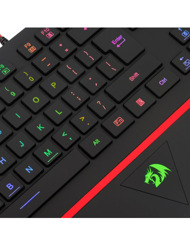 Tastatura gaming Redragon Karura 2 neagra iluminare