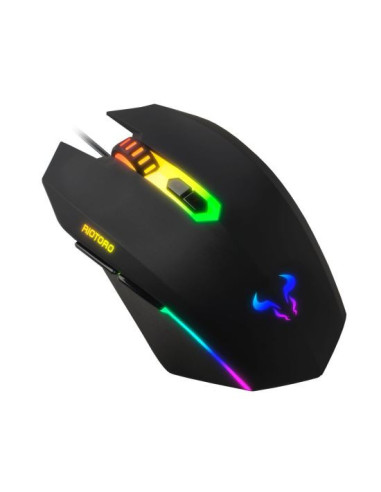 Mouse gaming Riotoro Uruz Z5 Classic iluminare RGB negru,MR-600C