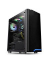 Carcasa Thermaltake H100 Tempered Glass neagra,CA-1L4-00M1WN-02