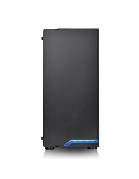 Carcasa Thermaltake H100 Tempered Glass neagra,CA-1L4-00M1WN-02