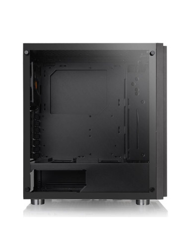 Carcasa Thermaltake H100 Tempered Glass neagra,CA-1L4-00M1WN-02