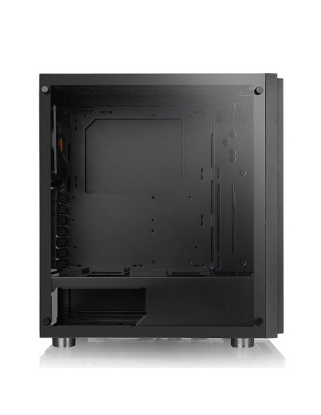 Carcasa Thermaltake H100 Tempered Glass neagra,CA-1L4-00M1WN-02