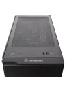 Carcasa Thermaltake H100 Tempered Glass neagra,CA-1L4-00M1WN-02