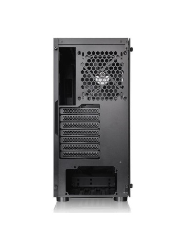 Carcasa Thermaltake H100 Tempered Glass neagra,CA-1L4-00M1WN-02