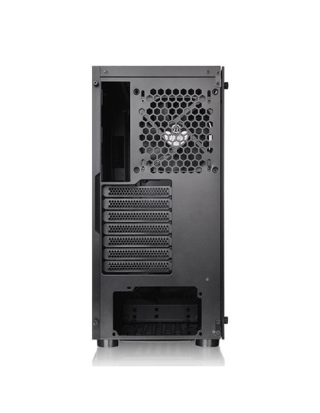 Carcasa Thermaltake H100 Tempered Glass neagra,CA-1L4-00M1WN-02