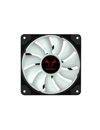 Set 3 ventilatoare Riotoro Quiet Storm 120mm iluminare