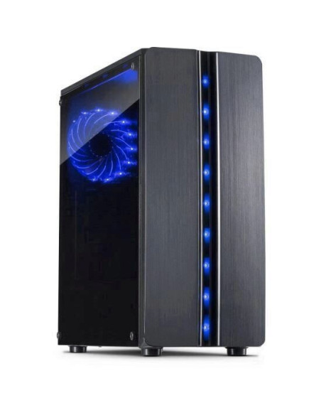 Carcasa Inter-Tech Thunder neagra,THUNDER