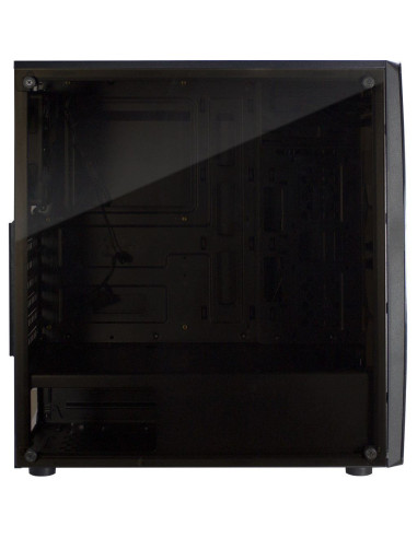 Carcasa Inter-Tech Thunder neagra,THUNDER