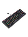 Tastatura gaming mecanica Redragon Daksa neagra iluminare