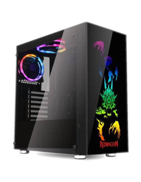 Carcasa Redragon Steeljaw neagra,GC-608-BK