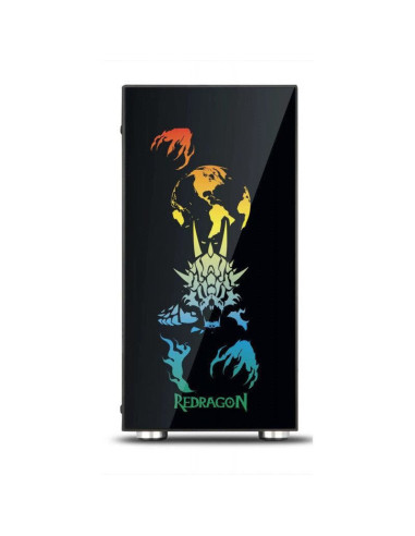 Carcasa Redragon Steeljaw neagra,GC-608-BK