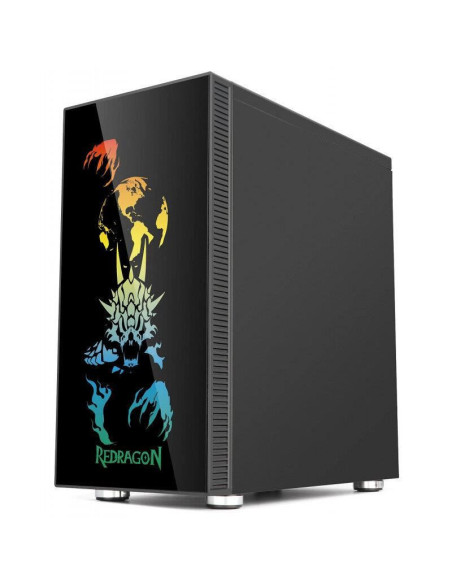 Carcasa Redragon Steeljaw neagra,GC-608-BK