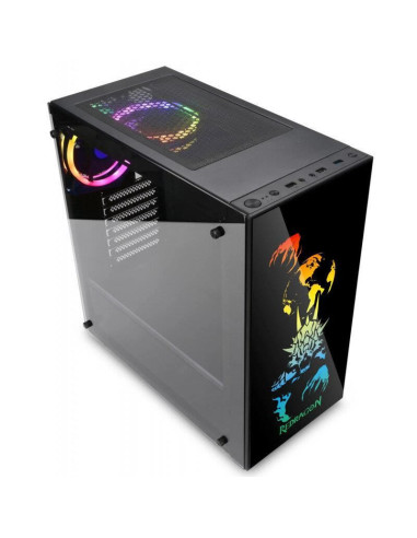 Carcasa Redragon Steeljaw neagra,GC-608-BK