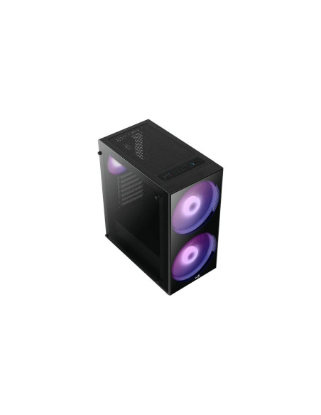 Carcasa Aerocool Python neagra,PYTHON-G-BK-V1