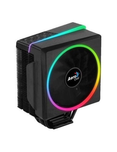 Cooler procesor Aerocool Cylon4 negru iluminare RGB,CYLON4-PWM