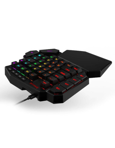 Tastatura gaming mecanica One-hand Redragon Diti neagra