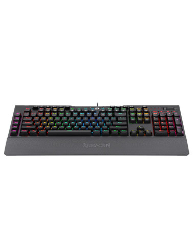 Tastatura gaming mecanica Redragon Brahma neagra iluminare